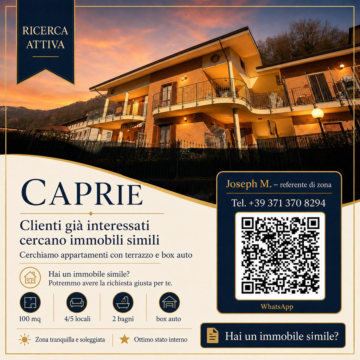 HAI UN APPARTAMENTO DA VENDERE IN VALLE DI SUSA?