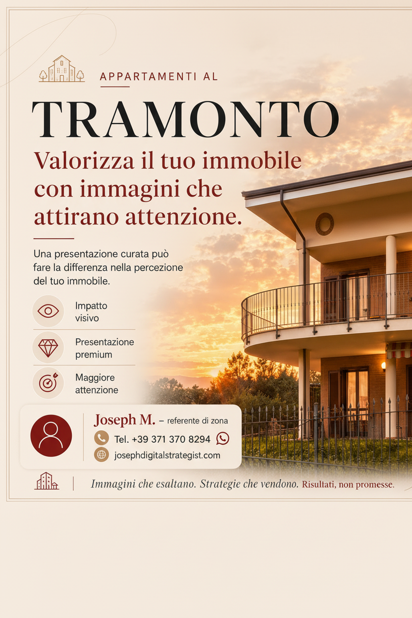 VENDERE UN APPARTAMENTO NON SIGNIFICA SOLO METTERE UN ANNUNCIO.