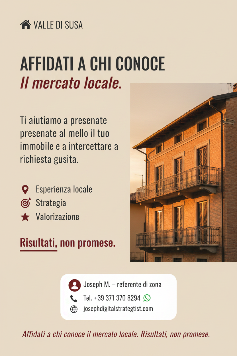 CLIENTI GIÀ INTERESSATI CERCANO APPARTAMENTI.