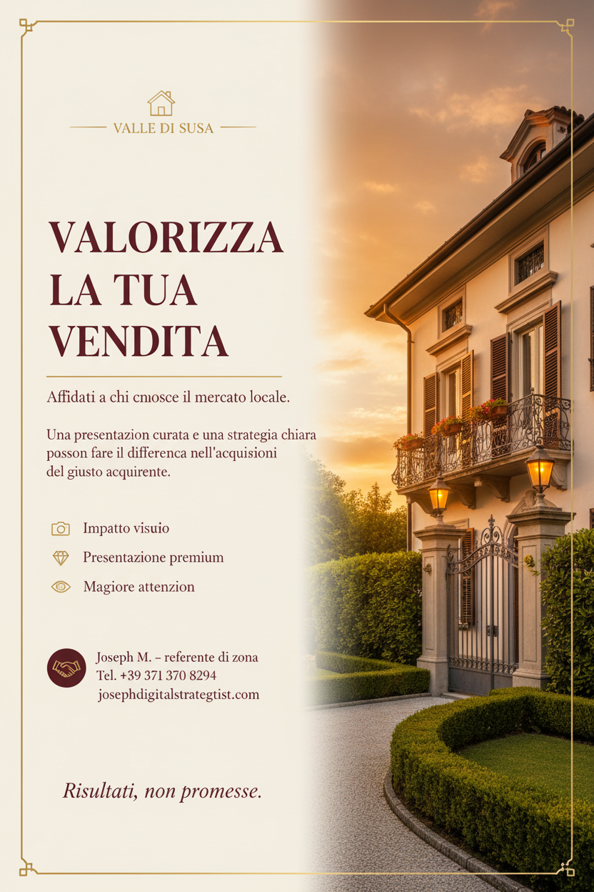 TI AIUTO A RENDERE VISIBILE E DESIDERABILE CIÒ CHE VUOI VENDERE.