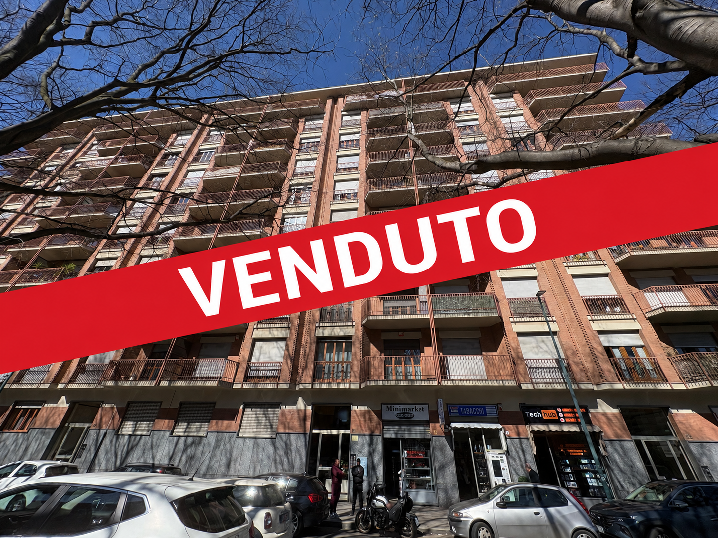 APPARTAMENTO 4 LOCALI IN VENDITA A TORINO CORSO BERNARDINO TELESIO CON BOX AUTO
