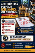 ACCETTARE UNA PROPOSTA NON SIGNIFICA AVER VENDUTO CASA.