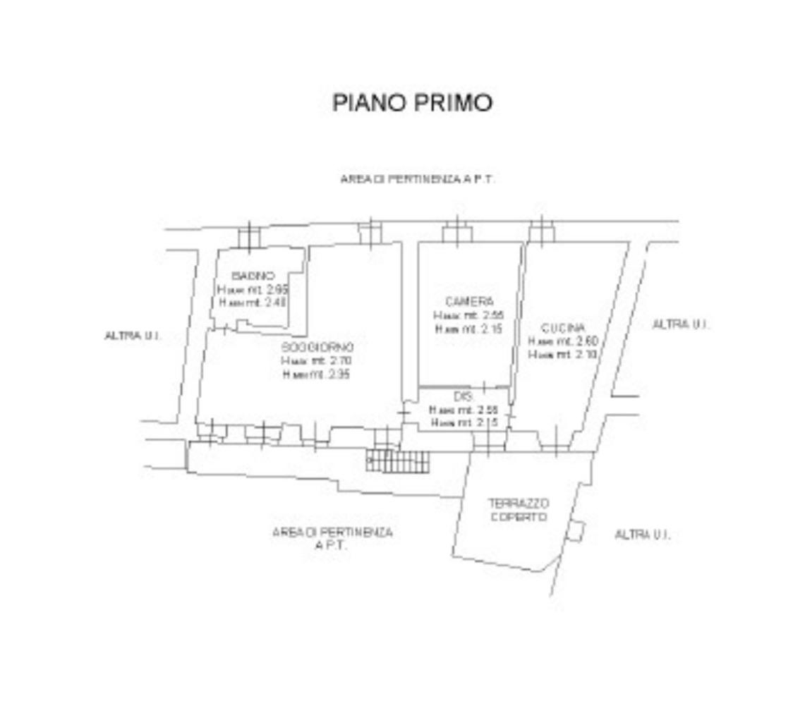 CASA SEMINDIPENDENTE IN VENDITA A SANT’AMBROGIO