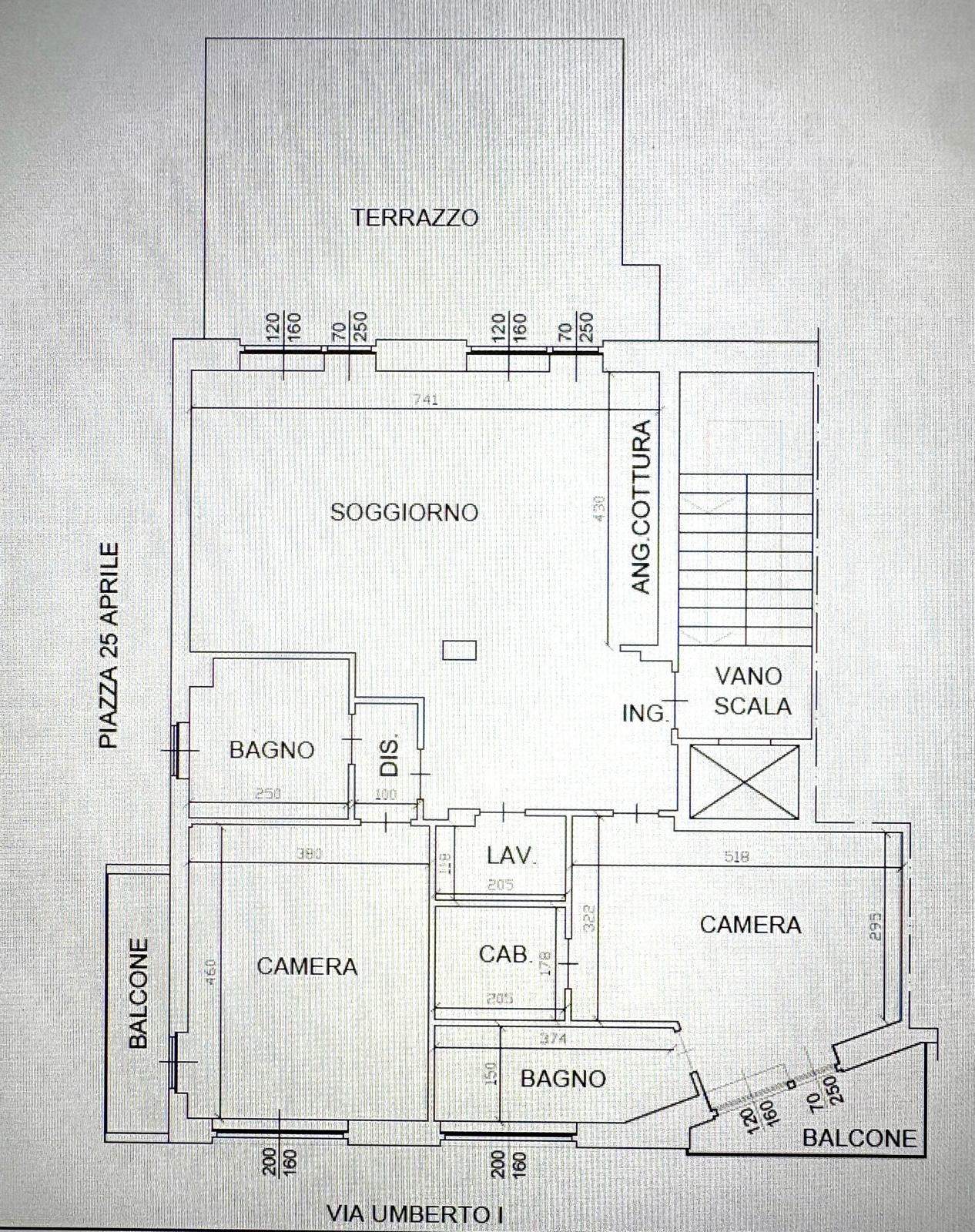 APPARTAMENTO RISTRUTTURATO IN VENDITA A VOLPIANO CENTRO CON TERRAZZO